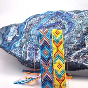 Friendship bracelets multiple colors and designs 2/10, 3/15, 5/20